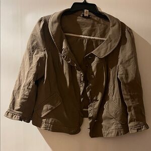 LOFT Utility Jacket in Tan